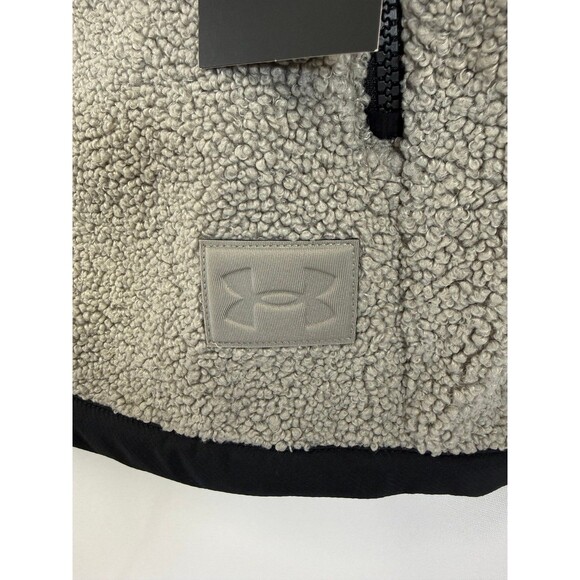 Under Armour Mission Vest Tan NWT MSRP $100 Men’s Size Medium Full Zip - Picture 3 of 5